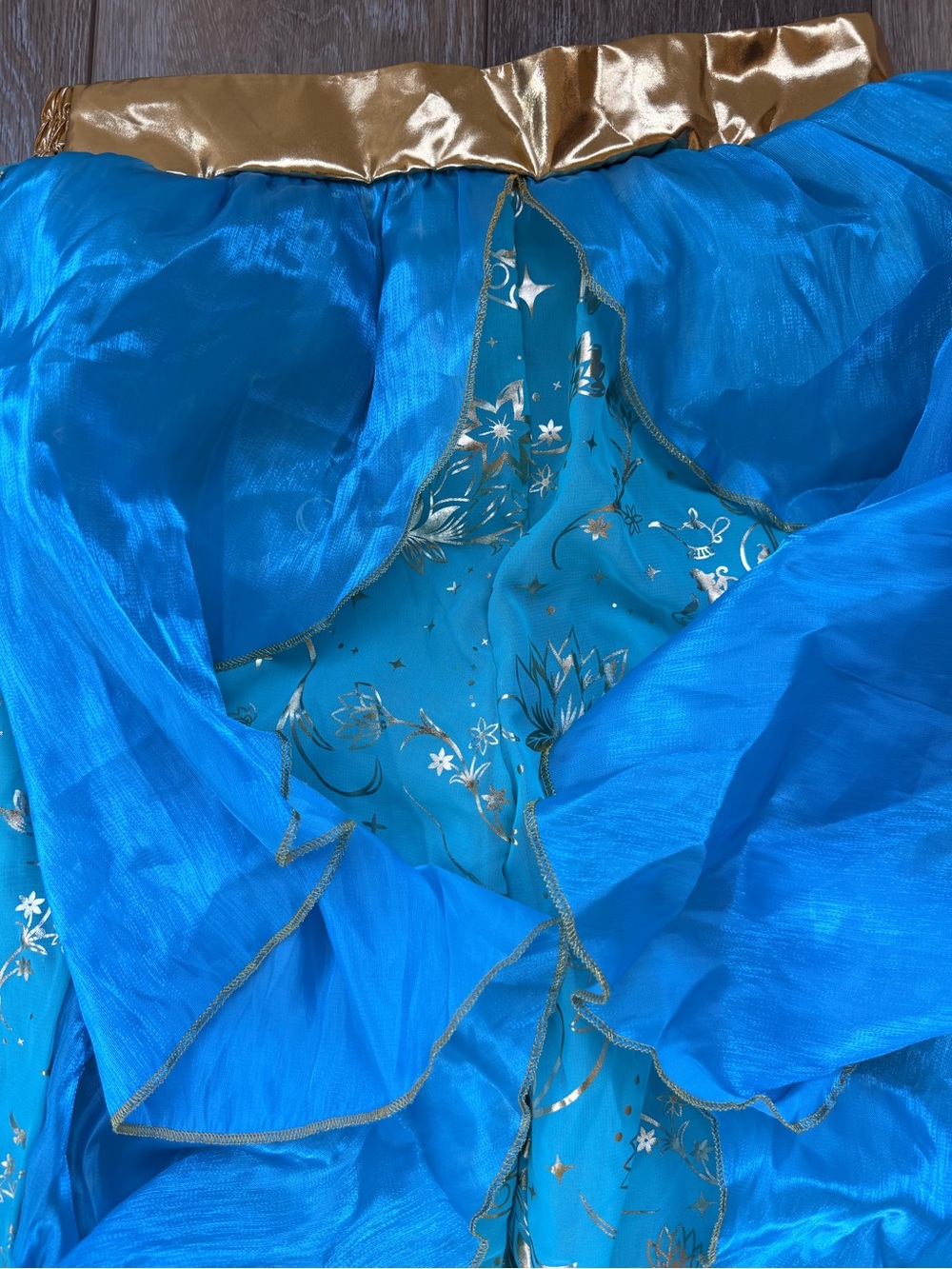 Disney Jasmine Bibbidi Bobbidi Costume Set Girls 11/12 - Picture 5 of 9